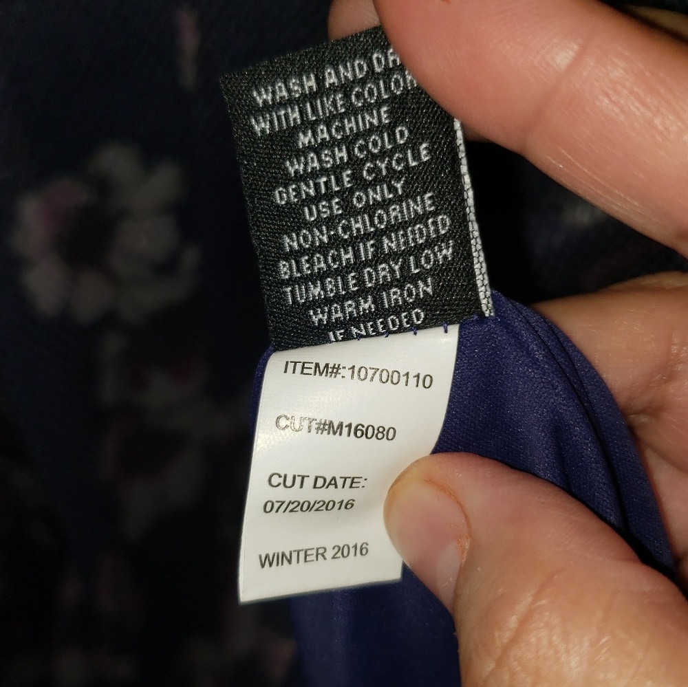 Torrid Skater Floral Mesh Dress 4x - Picture 5 of 8